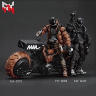 Acid Rain World ANNEX 2179 FAV-BS01 Erik K / BS02 / BS03 1:18 3.75" Action Figure & Motorcycle