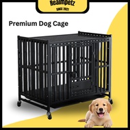 Realmpetz Premium Dog Cage Thicken Dog Cage Rabbit Pet Cage Pet House Dog Metal Cage Steel Playpen D