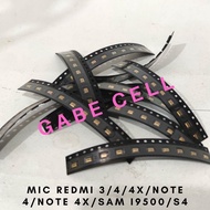 REDMI 3 REDMI 4 REDMI 4X REDMI NOTE 4 REDMI NOTE 4X SAMSUNG I9300 S4 PHONE MIC