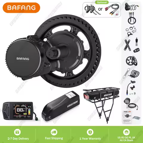 Bafang BBS02B 48V750W Ebike Conversion Kits Mid Drive Motor Electric Bicycle 8fun M315 Middle Motor