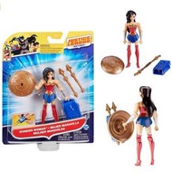 (現貨) DC Justice League Wonder Woman 4.5" Action Figure 神奇女俠 正義聯盟 動漫版4.5寸人偶公仔（非蝙蝠俠對超人）