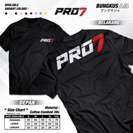 Logo T-Shirt PRO7 - Latest TEAMPRO7 Distro Shirt - T-Shirt Original 30S Combed CottonPRO7 - Bungkusa
