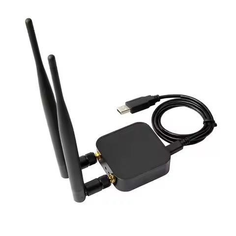 ABT-RT3572L Chipset 2.4G/ 5G Wireless Network Card Wifi Receiver Transmitter With 2 Antenna For Wind