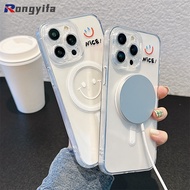 Magnetic Wireless Charge Casing For Vivo iQOO Z9 Turbo+ Z9X Z8 Z8X Z7X Z7i Z6 Z6X Z5 Z3 Z1 Z1X U5X U