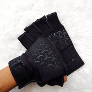DRX_ 1 PAIR OF MOTORCYCLE GLOVES WITH PATTERNS AND PLAIN FULL AND HALF-FINGER GLOVES FOR ADULTS