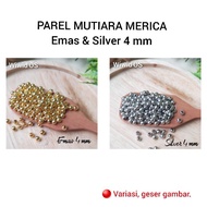 (7 gr)MANIK PAREL MUTIARA MERICA 4 MM