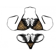 Lingerie Leopard Butterfly Bikini BD5003BR LingerieOnYou