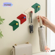 FANSIN1 3Pcs/Set Strong Adhesive Hook, Self-adhesive Dopamine Door Hook,  Punch-free Multi-functiona