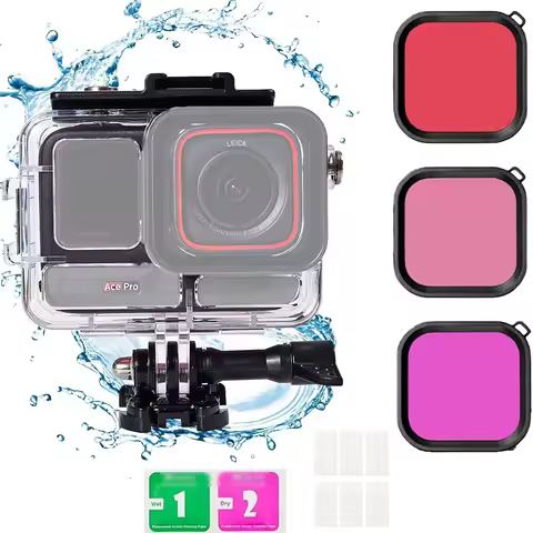 Dive Case Waterproof Housing 60M Protect Diving Cover Protector for Insta360 Ace PRO Pro2 Ace-pro Ac