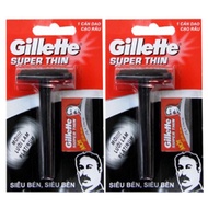 Gillette super Thin Shaver 12 Pieces