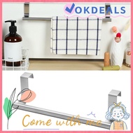 OKDEALS Rag Rack Shelf Hanging Cabinet Door Hanger Shelf Over Door Towel Bar