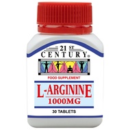 21st CENTURY L-ARGININE 1000MG 30'S