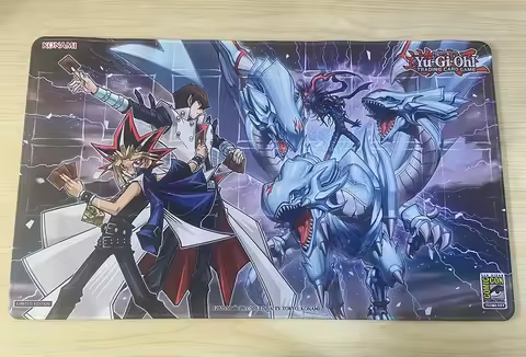 YuGiOh Dragon Master Magia Playmat Kaiba Seto TCG CCG Mat Board Game Duel Pad Trading Card Game Mat