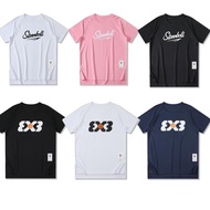 American Shooting Training Clothes Warm-Up Basketball Short-Sleeved Jersey Sports T-Shirt 3x3 Quick-