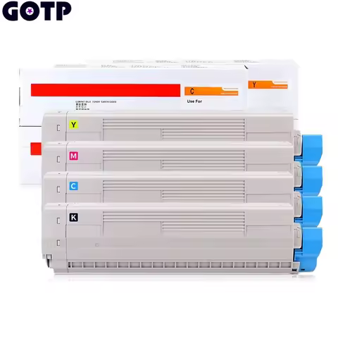 1PCS C811 For OKI C831C811dn C831dn Color Ink Cartridge Laser Printer C831n Toner Cartridge Japan