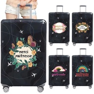 Luggage Cover Travel Suitcase Protective Cover Maitresse Series Thickened Elastic Fabric 18-32inch B