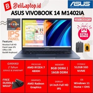 [✅Garansi] Laptop Gaming Asus Vivobook Amd Ryzen 7 16Gb 512Gb Ssd 14