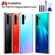 Original Huawei P30/P30 Lite /P30 Pro Glass Back Housing Battery Rear Door Cover Replece Case With Adhesive Stickers And Logo For P30 Pro