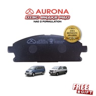 Aurona Brake Pad AUR561333 Front Elgrand Serena X-Trail Elysion
