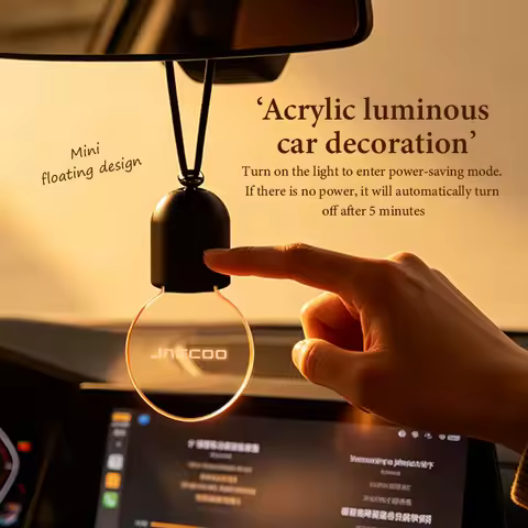 Car Hanging Interior Pendant Led Retro Small Bulb Hanging Ornament For JAECOO J7 PHEV J8 Omoda C9 2W