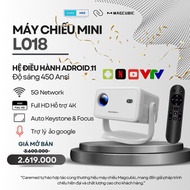 Magcubic Projector L018 Autofocus Android 11 BT5.2 Portable Cinema