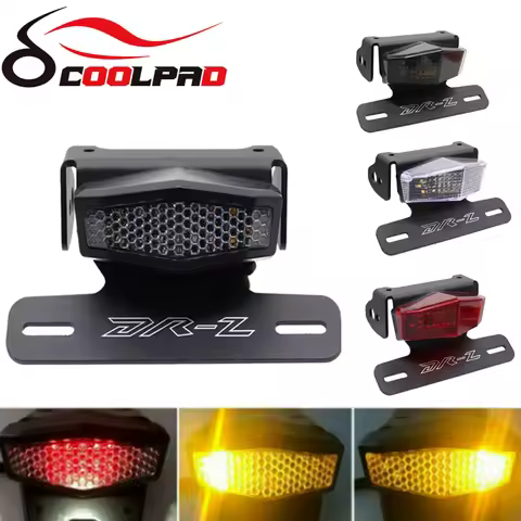 Motorcycle License Plate Holder LED Light For SUZUKI DRZ400SM DRZ400 S/SM/E DRZ DRZ400S Tail Tidy Mo