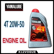 YAMALUBE 4T 20W-50 ENGINE OIL (MINYAK ENGINE (1 LITRE) 20W-50 )