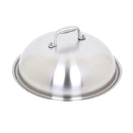 High Arch Stainless Steel Wok Lid Steamer Frying Pan Wok Non-Stick Pan Pot Accessories Upgrade Anti-Scald Handle
