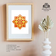 Armenia Style Geometric Art Painting (Softfile Download)