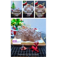 Christmas logcake (log cake)