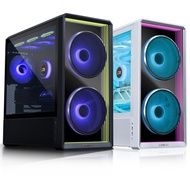 CASE Lian Li LANCOOL 217 INF black/white Infinity Mirror 217INFX