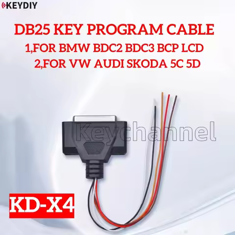 1pcs DB25 Key Programming Cable BDC2 BDC3 BCP Adapter 5C 5D Adaptor for BMW G for V W Skoda A UDI MQ