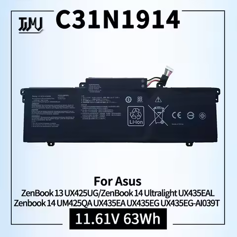 C31N1914 Laptop Battery for Asus ZenBook 13 UX425UG ZenBook 14 Ultralight UX435EAL UM425QA UX435EA U