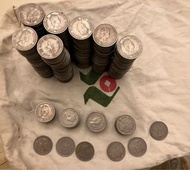 1960 and 1970 Hong Kong $1 Dollar - 1960 及 1970年 香港$1硬幣