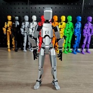dummy 13 action figure 3d Printing 3rd Generation Dummy Lucky 13 Multi-joint Movable Figure Ornament
