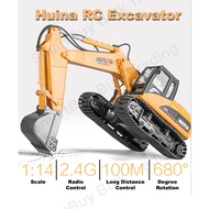 SmartBuy HUINA 1535 650 2.4GHz 15 Channels Full Function Remote Control Excavator Digger Toys 1:14 S
