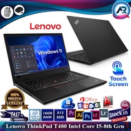 LENOVO THINKPAD T480 i5-8350U 16GB RAM 512GB SSD 14.0'' FHD LED TOUCH SCREEN WINDOW 11 PRO ORIGINAL