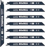 Inwell Reciprocating Saw Blade 14/18 TPI 9 inch 8 Pack