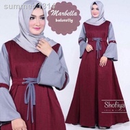 ◇▣◕READY STOCK Marbella Baju Muslim Muslimah Fashion Long Dress Maxi Jubah Kurung Moden
