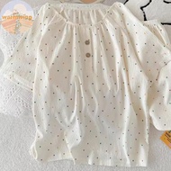 Cute Cartoon Polka Dot Pajamas Set for Women - Comfortable and Leisure