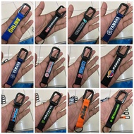 Keychain clip besi motor yamaha honda kawasaki ktm monster repsol nvx y15zr 135lc rs ex5 ohlins yoshimura rxz hrc