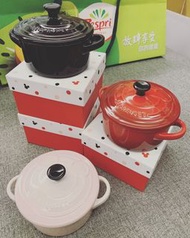 LE CREUSET 米奇聯名小瓷鍋組(三色不拆賣)