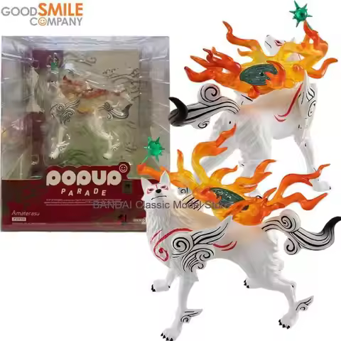 In Stock Good Smile Company Genuine POP UP PARADE Okami Amaterasu Anime Character Christmas Gift Col