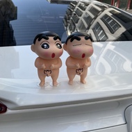 Nude Shin-chan figure, fun elephant Shin-chan, cute birthday gift, desktop figurine, bedroom decorat