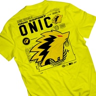 Onic Esport T-shirt Indonesian SkyRaja Streetwear New Series Combed 30s Indonesian Esport Shirt/ Ind