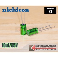 [E-CAP] 10uF/35V B.P 85 C Nichicon MUSE 6.3x11mm P=2.5mm
