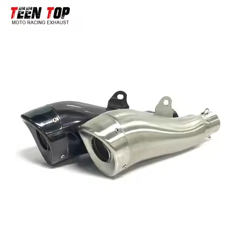 Universal Motorbike Exhaust Muffler 51mm Racing Exhaust Ninja400 GSX250 502C 752S R25 R3 Escape Moto