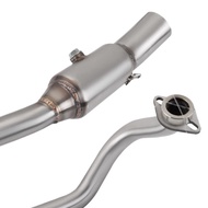 Slip on Exhaust escapefront link pipe for HOADA Forza300 Forza 300 Full exhaust muffler styem 2018-2