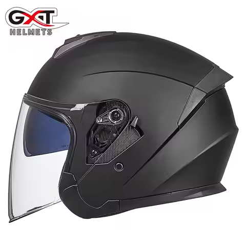 GXT Motorcycle Helmet Headset Wireless Speaker Bluetooth-compatible Open Face Moto Casco MotoBike Do