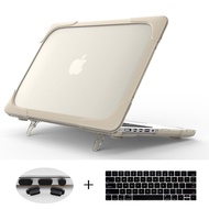 Vỏ Ngoài Chống Sốc Mới Giá Đỡ Gập Được Cho Macbook 2023 Air 15 Pro 2021 14 Inch A2442 Air 13 2020 A2